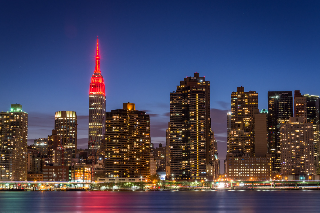 A Dazzling Night Tour of Manhattan, New York (English Group)